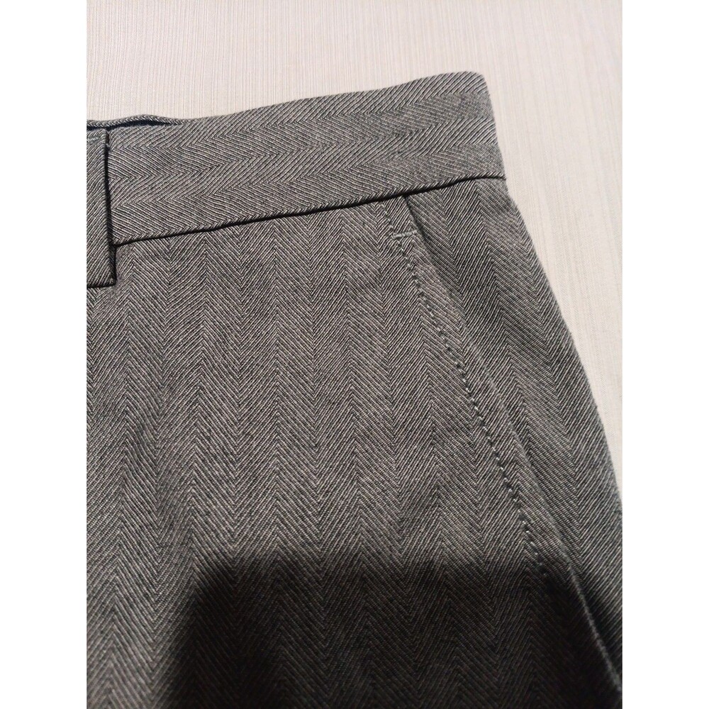 Brooks Brothers Red Fleece Dress Pants Men's 33x30 Gray Flat Front Trousers - Picture 5 of 6